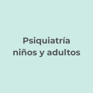 psiquiatría